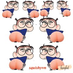Miếng Dán Silicon Edogawa Conan - Sticker Dán Mông Siêu Cute, Giải Trí & Giảm Stress Cho Điện Thoại, Xe Hơi, Văn Phòng