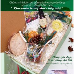 Set Tinh Dầu Khuếch Tán ESKY Aroma Garden - Quà Tặng Valentine Sang Trọng & Thiên Nhiên - Trang Trí Tết & Decor Không Gian