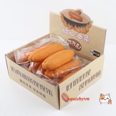 Bánh Mì Squishy Cute - Đồ Chơi Giải Tỏa Căng Thẳng, Squishy Mochi Mềm Dẻo Kèm Bao Bì Giấy, Quà Tặng Độc Đáo Cho Trẻ Em