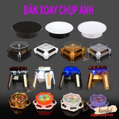Đế Trưng Bày Trang Sức Xoay 360 Độ Bằng ABS Cao Cấp - Kích Thước 13cm, Thân Thiện Với Môi Trường, Hoàn Hảo Cho Cửa Hàng và Quầy Trưng Bày
