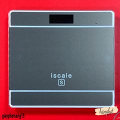 Cân Điện Tử ISCALE PHONE - Cân Sức Khỏe Gia Đình Tối Đa 180Kg với Màn Hình LCD HD, Theo Dõi Cân Nặng Chính Xác và Tiện Lợi