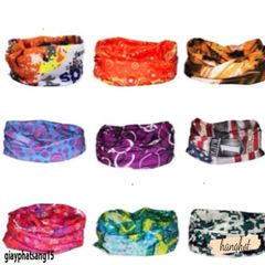 Khăn Đa Năng Chống Nắng Thời Trang - Vải Cotton Mềm Mại Cho Đi Phượt Xe Máy, Nhiều Màu Sắc Ngẫu Nhiên, Dành Cho Nam Nữ