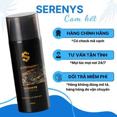Dung dịch vệ sinh nam Serenys Optimus 120ml - Làm sạch và khử mùi, an toàn cho da nhạy cảm, mang lại cảm giác thoáng mát hàng ngày.
