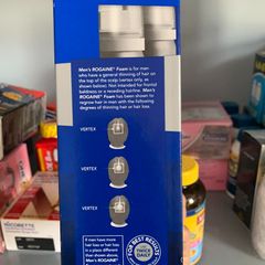 Bọt Mọc Tóc Rogaine 5% Minoxidil Cho Nam - Giải Pháp Hiệu Quả Cho Rụng Tóc - Set 3 Chai Hỗ Trợ Phục Hồi Mái Tóc Giòn Khỏe
