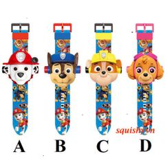 Đồng Hồ 3D Hình Paw Patrol Cho Trẻ Em - Đồng Hồ Đặc Biệt Cartoon Mới Nhất, Giao Hàng Nhanh Trong 1 Ngày