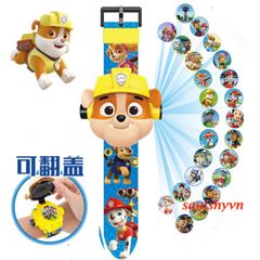 Đồng Hồ 3D Hình Paw Patrol Cho Trẻ Em - Đồng Hồ Đặc Biệt Cartoon Mới Nhất, Giao Hàng Nhanh Trong 1 Ngày