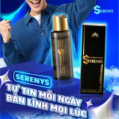 Dung dịch vệ sinh nam Serenys 100ml - Giữ gìn sự sạch sẽ và tự tin mỗi ngày, hỗ trợ sức khỏe sinh sản nam giới.