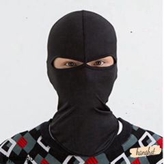 Khăn Che Mặt Ninja Đen - Khẩu Trang Y Tế Đặc Biệt Cho Nam Nữ, Chống Bụi, Chống Nắng, Thoáng Mát 100% Cotton