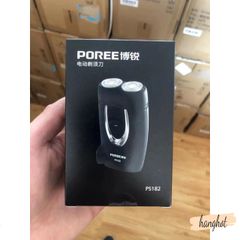 Máy cạo râu Poree PS187 Mini - Công nghệ lưỡi kép 4D, An toàn & Tiết kiệm Thời gian - Phụ Kiện Chăm Sóc Nam 100% Khô