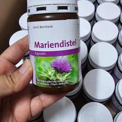 Viên Uống Bổ Gan Sanct Bernhard Mariendistel Kapseln 90 Viên - Hỗ Trợ Gan Khỏe Mạnh và Giải Độc Tự Nhiên từ Cây Kế Sữa