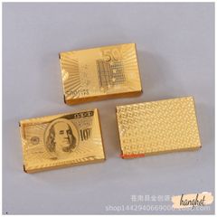 Bộ Bài Tây Mạ Vàng 24k Sang Trọng - Quà Tặng Độc Đáo, Bền Bỉ, Cho Bạn Bè & Đồng Nghiệp - Miễn Phí Vận Chuyển