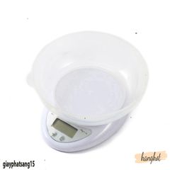 Cân Điện Tử Mini 5kg WH B05 - Cân Chính Xác, Đẹp, Tặng Tô Chứa 800ml, Bảo Hành 12 Tháng, Thích Hợp Cho Bếp và Cân Thực Phẩm