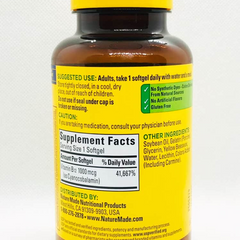 Viên uống bổ sung Vitamin B12 Nature Made 1000mcg - Giúp tăng cường sức khỏe và hỗ trợ chức năng thần kinh, 400 viên