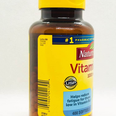 Viên uống bổ sung Vitamin B12 Nature Made 1000mcg - Giúp tăng cường sức khỏe và hỗ trợ chức năng thần kinh, 400 viên