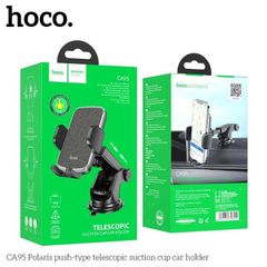 Giá đỡ điện thoại ô tô Hoco CA94/CA95 - Thiết kế thông minh, dễ lắp đặt, tương thích mọi loại điện thoại, tiện lợi cho lái xe.