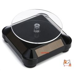Bàn Xoay Trưng Bày Năng Lượng Mặt Trời 360 Độ - Dụng Cụ Chụp Ảnh Chất Lượng Cao Cho Sản Phẩm Đồ Trang Sức, Đồng Hồ, Tiết Kiệm Năng Lượng