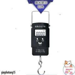 Cân Mini Kỹ Thuật Số 50kg/10g Có Móc Treo - Cân Nhẹ Tiện Dụng Cho Gia Đình, Du Lịch, Mua Sắm