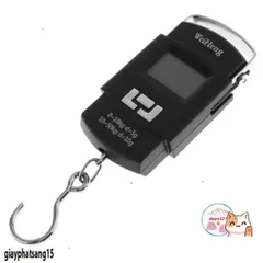 Cân Mini Kỹ Thuật Số 50kg/10g Có Móc Treo - Cân Nhẹ Tiện Dụng Cho Gia Đình, Du Lịch, Mua Sắm