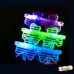 Kính Mắt Phát Sáng LED Nhiều Màu - Phụ Kiện Tiệc Tùng, Dã Ngoại, Sinh Nhật Thú Vị và Thời Trang Cho Giới Trẻ