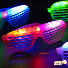 Kính Mắt Phát Sáng LED Nhiều Màu - Phụ Kiện Tiệc Tùng, Dã Ngoại, Sinh Nhật Thú Vị và Thời Trang Cho Giới Trẻ