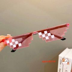 Kính Mát Thug Life Deal with It - Kính Pixel Đen Thời Thượng Cho Nam Nữ, Quà Tặng Chất Lượng Cao, Phong Cách Meme 8 Bit