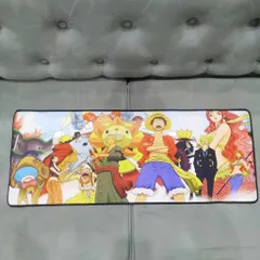 Tấm Lót Bàn Làm Việc One Piece 47 Size Lớn 80x30cm - Chống Nước, Chống Trầy, Dễ Dàng Di Chuyển, Chuyên Game Siêu Bền