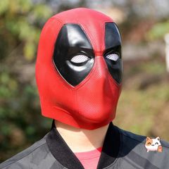 Mặt nạ DEADPOOL Latex - Phụ kiện Halloween và Trung Thu, hoàn hảo cho TikTok và sự kiện hóa trang, chất liệu thân thiện với môi trường.