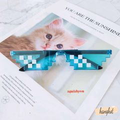 Kính Mát Thug Life Unisex - Kính UV 400 Thời Trang Hài Hước cho Game Thủ và Người Hâm Mộ Meme