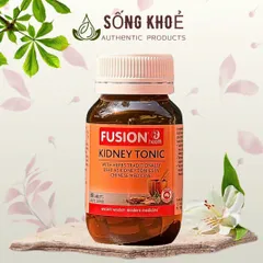 Viên Uống Hỗ Trợ Bổ Thận Fusion Health Kidney Tonic 60 Viên - Giúp Cân Bằng Âm-Dương, Tăng Cường Chức Năng Thận, Giảm Mệt Mỏi