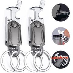 Móc Khóa Đa Năng Chống Gỉ Với Công Cụ Mở Nắp Chai - Phụ Kiện Thông Minh Cho Chìa Khóa, Giá Đỡ Điện Thoại, Bảo Đảm An Toàn