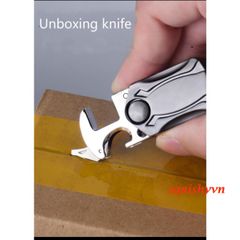Móc Khóa Đa Năng Chống Gỉ Với Công Cụ Mở Nắp Chai - Phụ Kiện Thông Minh Cho Chìa Khóa, Giá Đỡ Điện Thoại, Bảo Đảm An Toàn