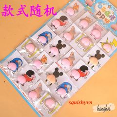 Bộ 2 Miếng Dán Hình Mông Quả Đào 3D Chống Va Chạm Cho Xe Hơi - Phong Cách Corgi, Doraemon, Crayon Shin-chan