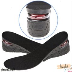 Lót Giày Tăng Chiều Cao Đệm Khí Điều Chỉnh 3cm-7cm, Phụ Kiện Thể Thao Size 35-44 Cho Nam Nữ - Tăng Tự Tin Mỗi Bước Đi