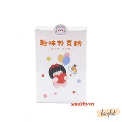 Bộ Bài Tây 52 Lá Cute - Thiết Kế Phi Hành Gia và Bò Sữa Dễ Thương, Chất Liệu Giấy Chống Nước, Quà Tặng Đáng Yêu cho Fan Anime