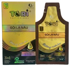 Dầu Gội Phủ Bạc Tori - Không Amoniac, Hương Nước Hoa Tự Nhiên - Giải Pháp Che Phủ Tóc Bạc Hiệu Quả, Chăm Sóc Tóc Mềm Mượt