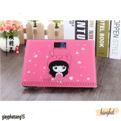 Cân Sức Khỏe Điện Tử Mini 180kg - Kính Cường Lực Chống Vỡ, Màn Hình LCD HD - Cân Chính Xác Cho Phái Đẹp