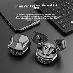 Tai Nghe Bluetooth DX-26 TWS 5.5 - Tai Nghe Gaming Chống Nước, Chống Ồn, Âm Thanh HIFI, Pin Lâu, Đen