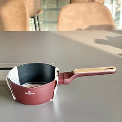 Quánh Berlinger Haus Leonardo Nordic 16cm cán gỗ đỏ - Chống dính TitanPro, tiết kiệm năng lượng, quà tặng lý tưởng cho bếp nhà bạn