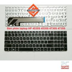 Bàn phím Laptop HP 4530S 4535S 4730S 4735S Zin Chính Hãng - Phụ Kiện Laptop Chất Lượng Cao Có Khung