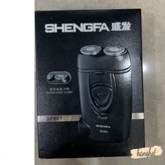 Máy Cạo Râu SHENGFA-SF601 - Thiết Kế Tinh Tế 2 Lưỡi Cạo Sát, Pin Sạc Li-ion, Dễ Dàng Tỉa Râu Nam, Thời Gian Sử Dụng 45 Phút