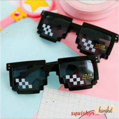 Kính Mát Thug Life Đen - Kính Chống Nắng Chất Lượng Cao Dành Cho Game Thủ và Người Đam Mê Meme - Phong Cách Đặc Biệt
