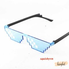Kính Mát Thug Life Đen - Kính Chống Nắng Chất Lượng Cao Dành Cho Game Thủ và Người Đam Mê Meme - Phong Cách Đặc Biệt