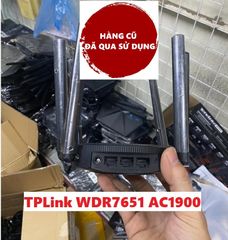 Bộ Phát WiFi TP-Link WDR7651 AC1900 WiFi 6 Băng Tần Kép 2.4G 600Mbps và 5G 1300Mbps - Thiết Bị Đã Qua Sử Dụng, Hỗ Trợ MESH