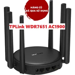 Bộ Phát WiFi TP-Link WDR7651 AC1900 WiFi 6 Băng Tần Kép 2.4G 600Mbps và 5G 1300Mbps - Thiết Bị Đã Qua Sử Dụng, Hỗ Trợ MESH
