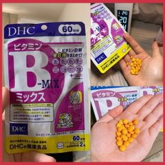 Viên Uống Bổ Sung Vitamin B Mix DHC 60 Ngày - Tăng Cường Sức Khỏe, Làm Đẹp Da, Tóc Khỏe - 120 Viên Nhật Bản