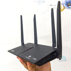 Bộ Phát Wifi6 ZTE E2615 chuẩn AX1800Mbps - Router MESH 2 Băng Tần WiFi Xuyên Tường, Hàng Chính Hãng (Cũ) - Bảo Hành 3 Tháng