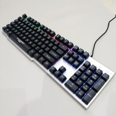 Combo Bộ Bàn Phím Chuột Gaming EWEADN K006 Đen - Giả Cơ Chống Nước LED 7 Màu - Phụ Kiện Chuyên Dụng Cho Gamer và Văn Phòng