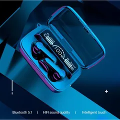 Tai Nghe Bluetooth M19 Pro Nhét Tai Không Dây Chính Hãng Chống Nước IPX7, Cảm Ứng, Chống Ồn, Âm Bass Mạnh, Pin Trâu