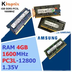 Ram Laptop 4GB DDR3 Hynix/Samsung/Kingston 1600MHz PC3L-12800 1.35V Chính Hãng - Tương Thích Macbook, Bảo Hành 36 Tháng 1 Đổi 1