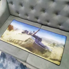 Miếng Lót Chuột Xe Tăng A50 Lớn 90x40cm - Cao Su, Chống Nước, Chống Trầy, Chuyên Dụng Cho Game Thủ - Siêu Bền, Không Trượt